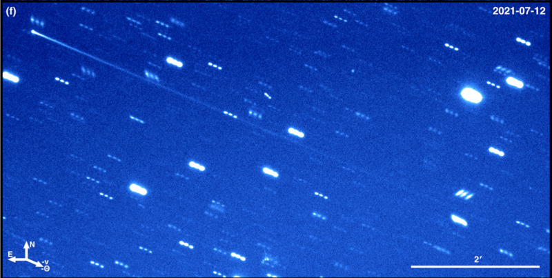 Aktívny asteroid z hlavného pásu, 2005 QN173. cometasteroid_1024.jpg