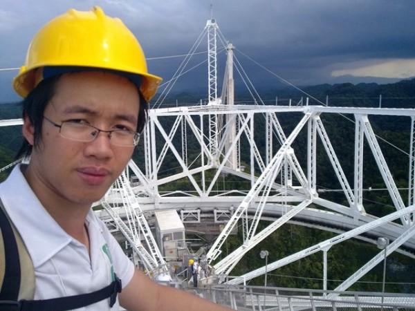 bli��ie k hviezdam, na vrchole r�dioastronomick�ho observat�ria Arecibo