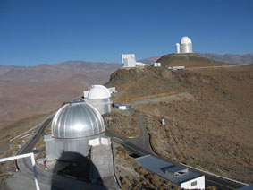 Astronomy factory La Silla, Chile ...