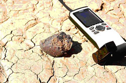 Meteorite nr.1, Silver Dry Lake 001