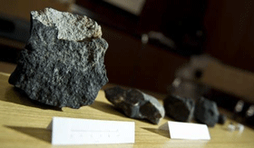 Biggest piece of meteorite Koice