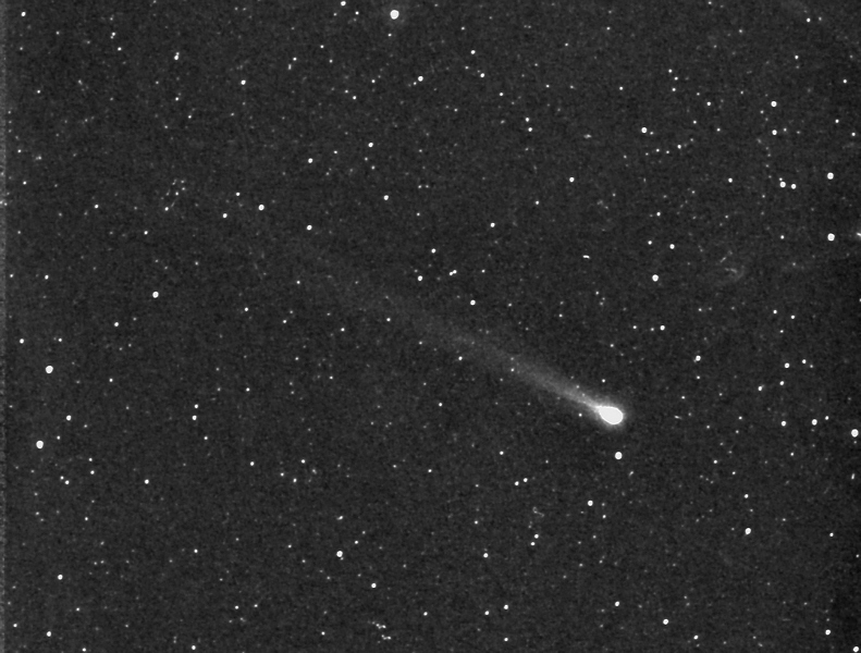 Kométa 1 P/Halley fotografovaná 9. januára 1986