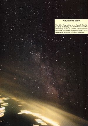Fotografia mesiaca júl 1991, Astronomy Now. Fotografia mesiaca júl 1991, Astronomy Now.