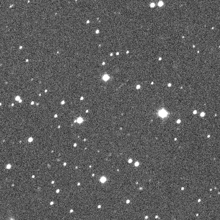 objavová snímka asteroidu 2018 TY5 z 11.10.2018