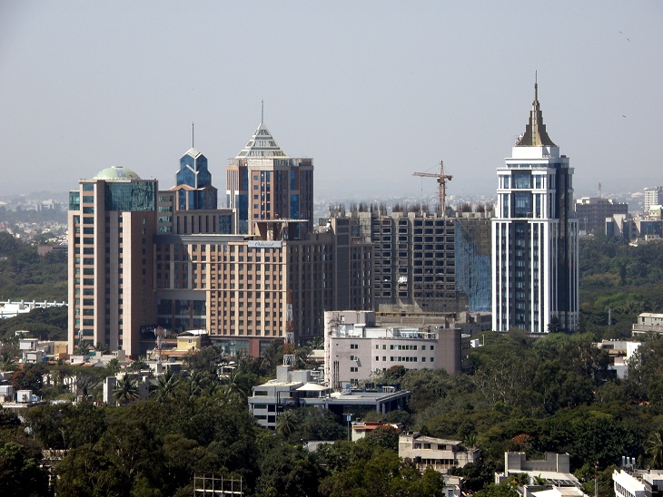 Bangalore, hlavné mesto štátu Karnataka, India