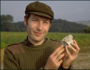 Meteorite? No, only Neandertal stone handaxe ... Meteorite? No, only Neandertal stone handaxe ...