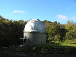 Budova so 60 cm Schmidtovým teleskopom