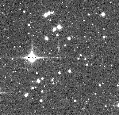 planétka (21802) Svoreň na archívnych záberoch obsevatória NEAT, 9.07.2002, NASA