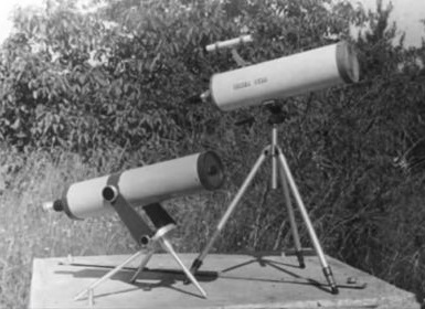 Samples of the telescopes produced by G. Borisov..